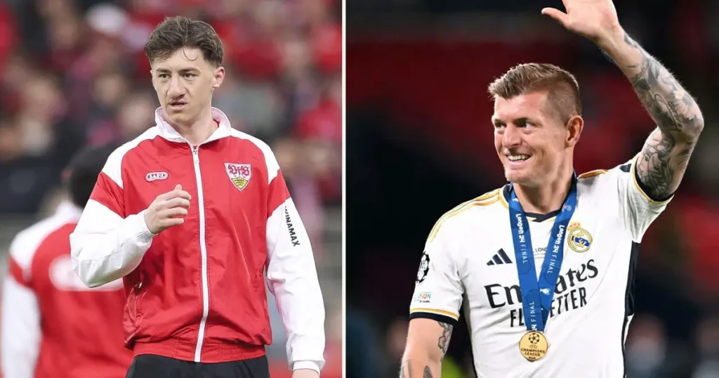 Angelo Stiller làm người kế nhiệm Toni Kroos